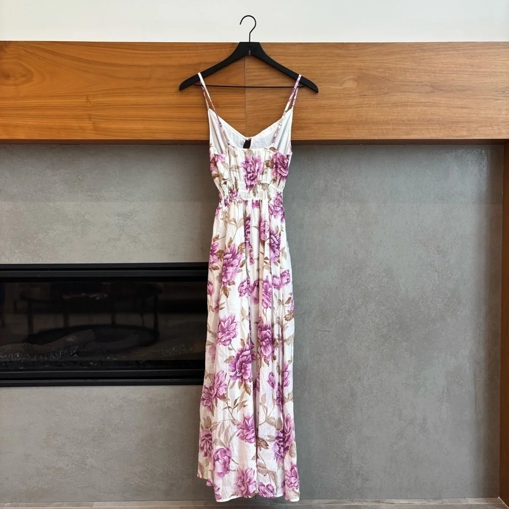 NWOT Abercrombie & Fitch Maxi Floral Dress, Size XS